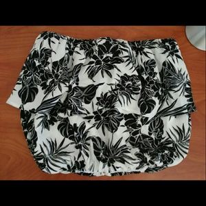 Spiritual gangster ruffle tube top